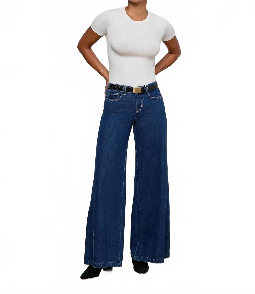 NEW L'AGENCE savina low-rise wide-leg jeans in marseille